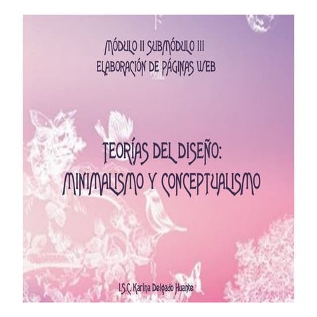 Teorías del Diseño