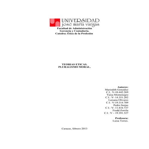 Teorias eticas