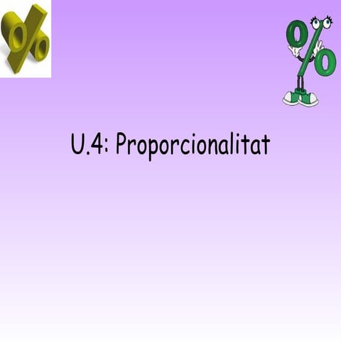 Proporcionalitat