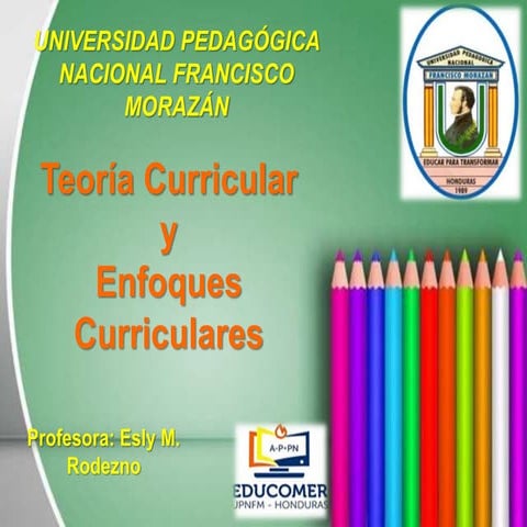 Teoria y modelos curriculares