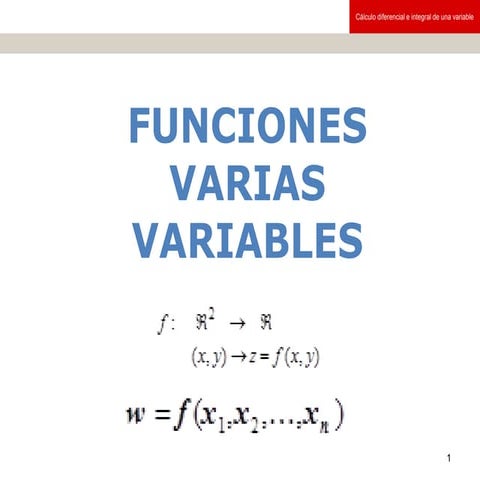 Teoría y Problemas de Funciones de varias Variables ccesa007