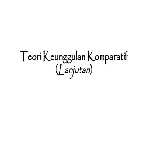 TEORI  BIAYA ALTERNATIF (OPPORTUNITY COST).pptx