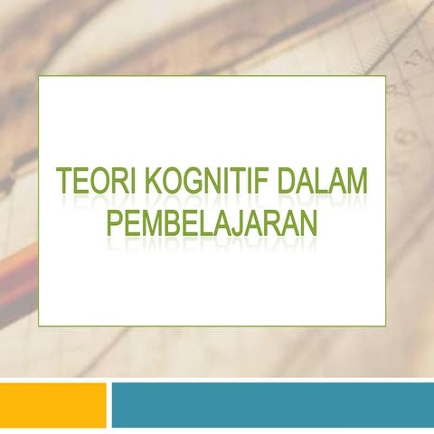 Teori kognitif
