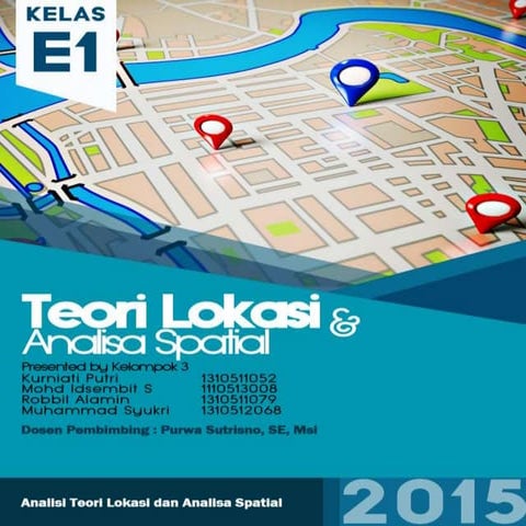 Teori lokasi dan analisa spatial