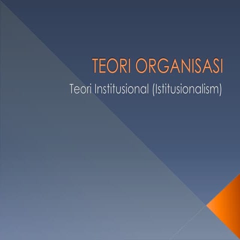 transfer pengetahuan institusional dalam organisasi