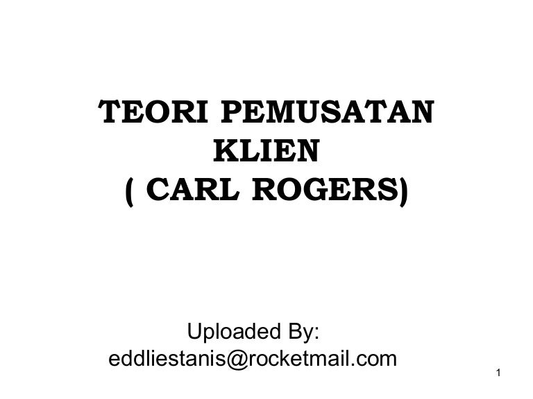 Teori Pemusatan Klien