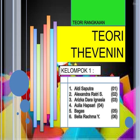 Teori thevenin