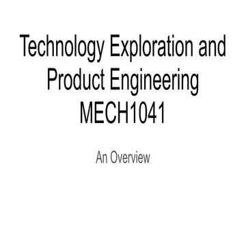 TEP Introduction for the students to aware