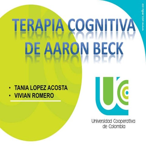 Terapia cognitiva de aaron beck