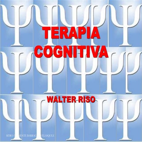 Terapia cognitiva walter riso