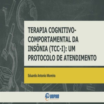 Terapia Cognitivo-Comportamental da Insônia