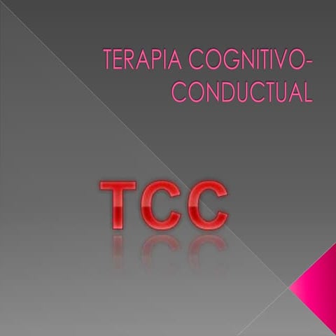 Terapia cognitivo conductual