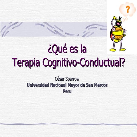 Terapia Cognitivo Conductual