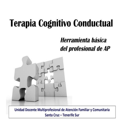 Terapia cognitivo conductual. herramientas básicas del profesional de ap