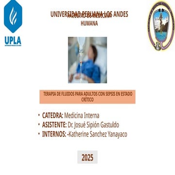 Terapia de fluidos para adultos con sepsis en estado crítico.pptx