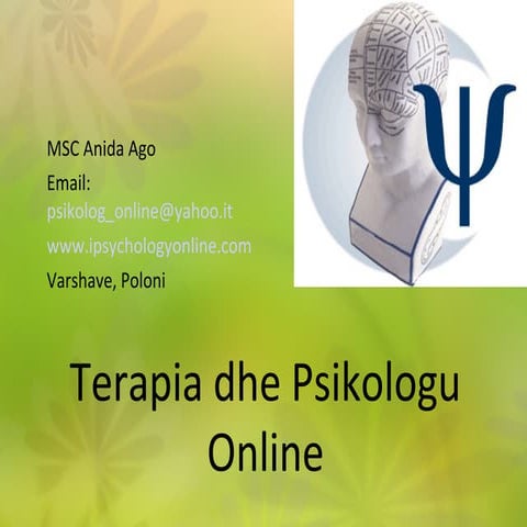 Terapia dhe psikologu online