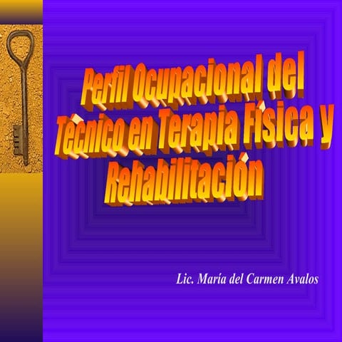 Terapia fisica y rehabilitacion