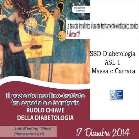 Terapia insulinica in corso di trattamento cortisonico/Insulin treatment in p...