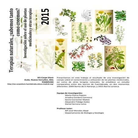 Terapias naturales sabemos tanto como creemos