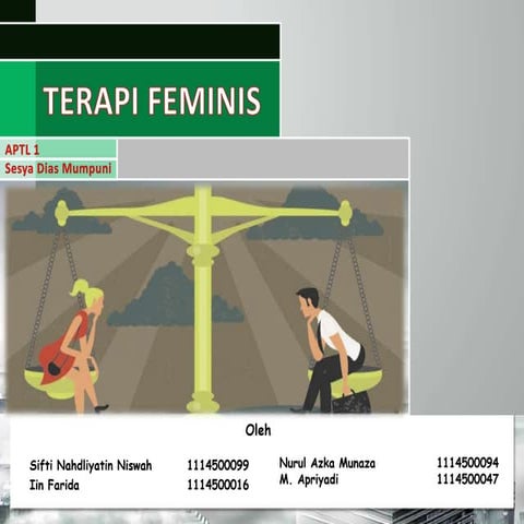 Terapi feminis