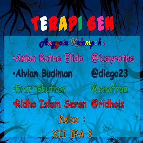 Terapi gen presentasi