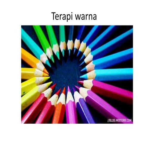 Terapi warna 
