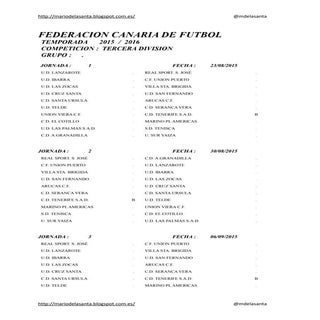 Tercera División 2015/2016