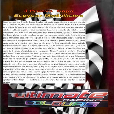 Tercera Prueva Copa  Ultimate