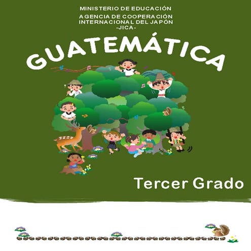 Guía de matemáticas  tercer grado para alumnos. 