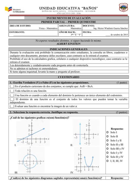 51275665 prueba-diagnostica-para-primer-ano-de-bachillerato m ate