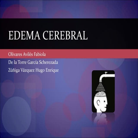 edema cerebral
