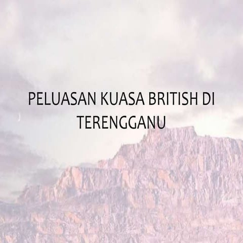 CARA PELUASAN KUASA DI Terengganu