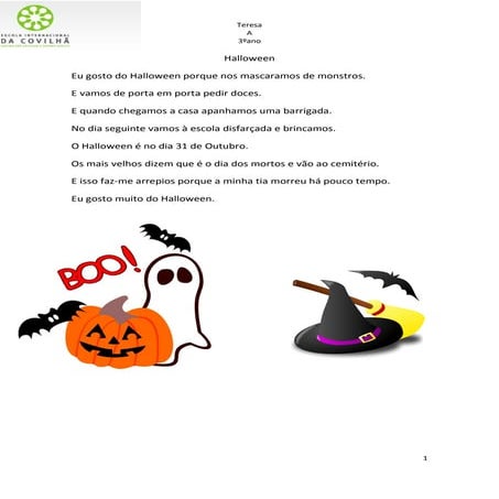 Teresa halloween