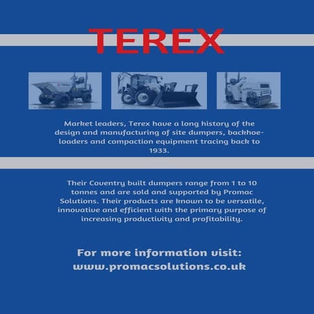 Terex | PDF | Manufacturing Industry | Industries