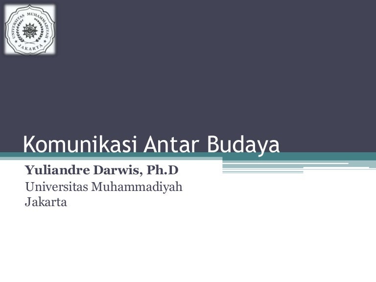 Term 4 Komunikasi Antar Budaya