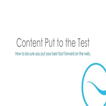 Siteimprove-Content put to the test: TERMINALFOUR-tforum 2013