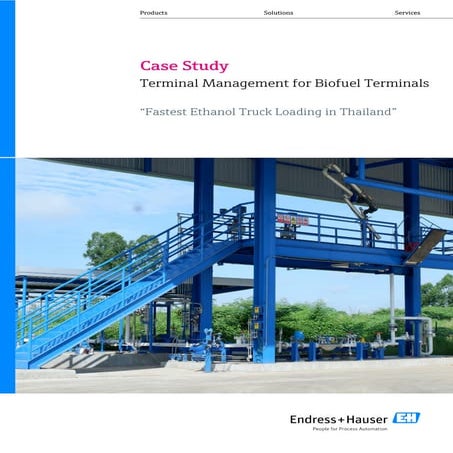 Terminal management for biofuel terminals | PDF