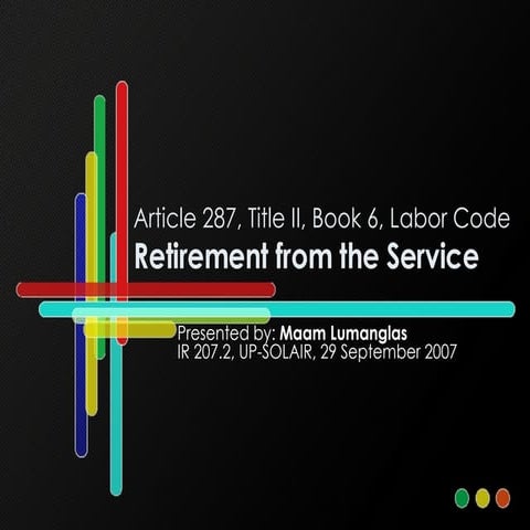 Termination Of Employment