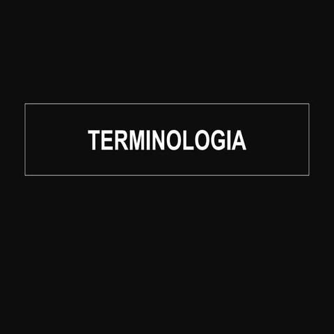 Terminologia