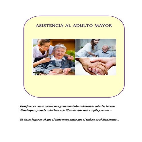 Terminologia adulto mayor