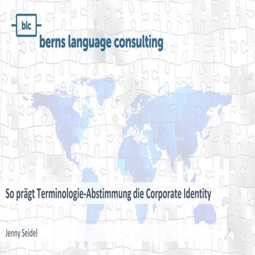 So prägt Terminologie-Abstimmung die Corporate Identity