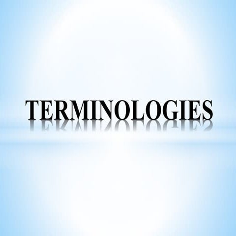 TERMINObbbbbbbbhhhhhhhhbbbbhhLOGIES.pptx