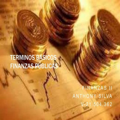 Terminos básicos FINANZAS PUBLICAS