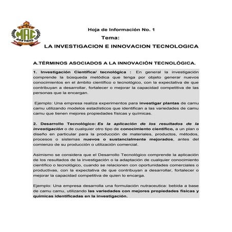 CLASE 1 - INNOVACION-COVID-2020 - 1 -Terminos relativos a la innov tecn