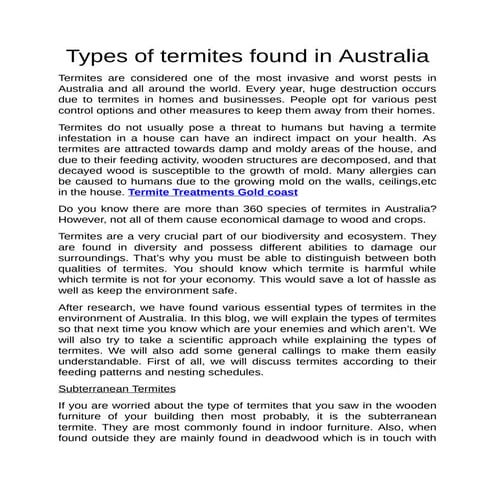 TERMITES | PPTX