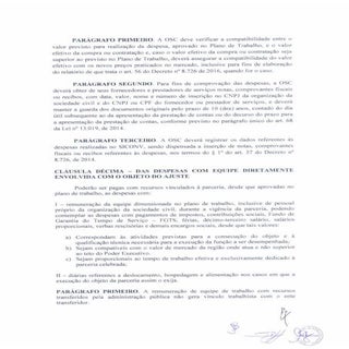 Termo de fomento 01 2016 - 2