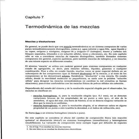 Termodinamica de las mezclas (1)