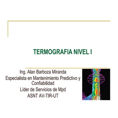 Curso de termografia infrarroja nivel 1 | PDF