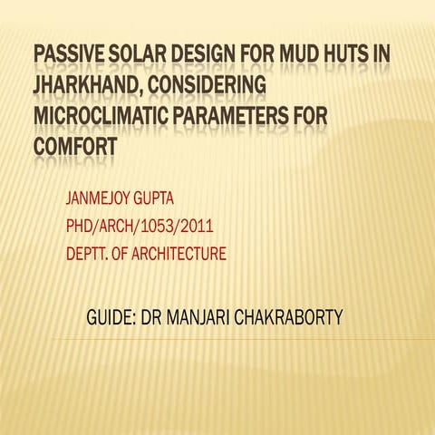 passive design strategies in composite & warm-humid climates.