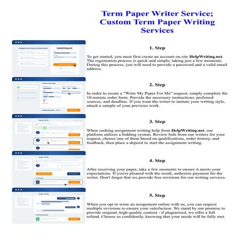 Term Paper Writer Service Custom Term Paper Writing Services